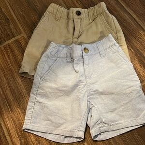 2 Janie and jack boy shorts 6-12 months